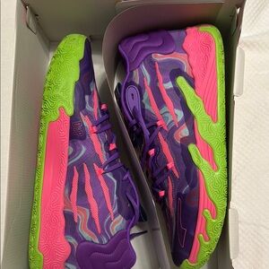 Puma Dynamic Athletic Shoes Purple Pink